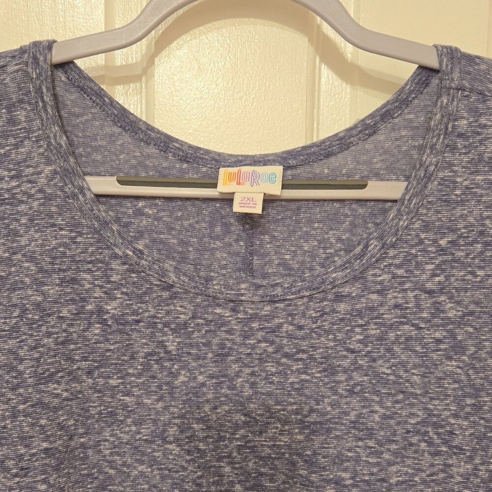LuLaRoe purple Carly dress - 2XL - Picture 3 of 4